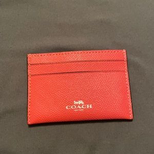Coach card holder